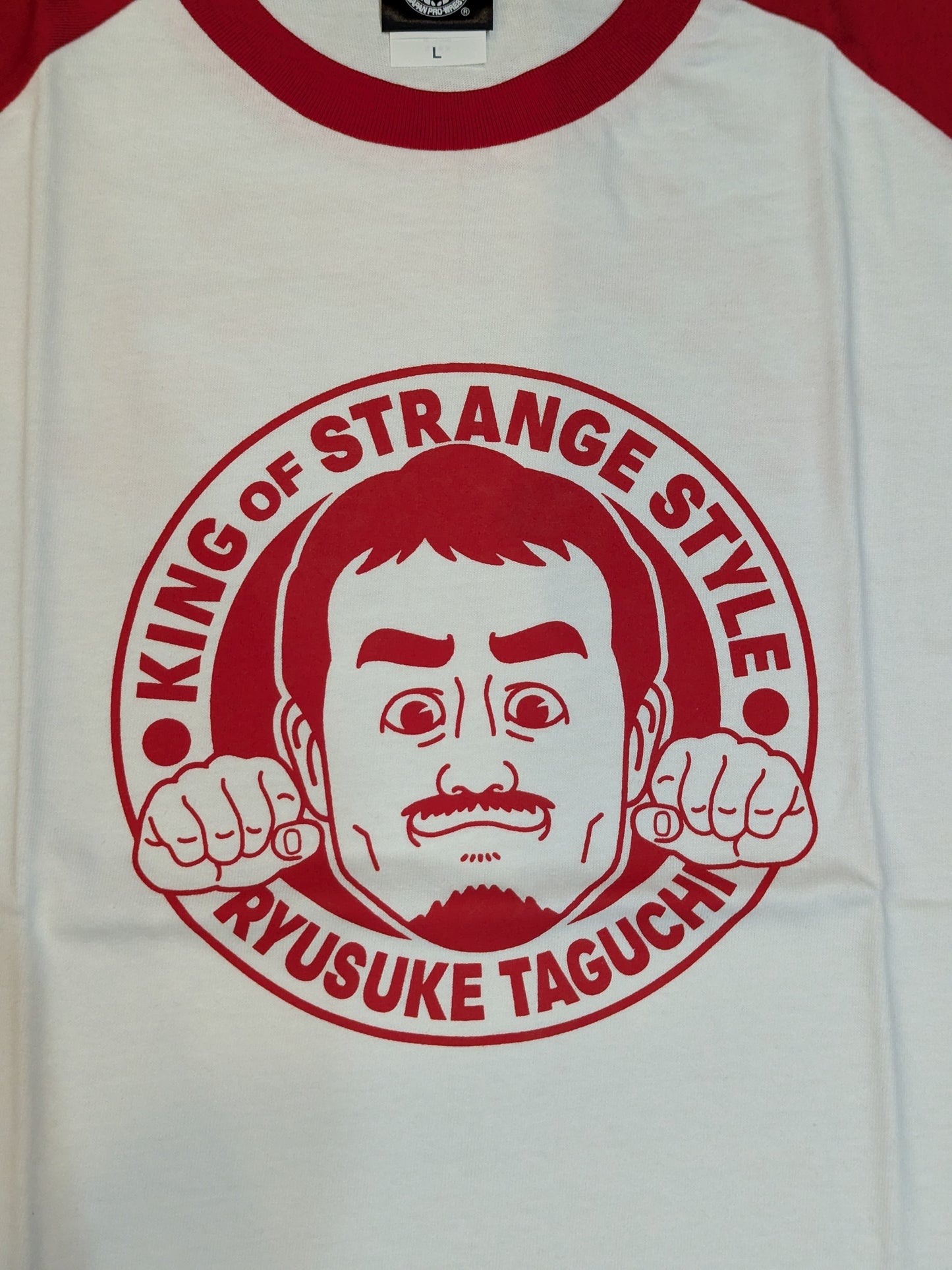Ryusuke Taguchi Raglan T-Shirt (Red)