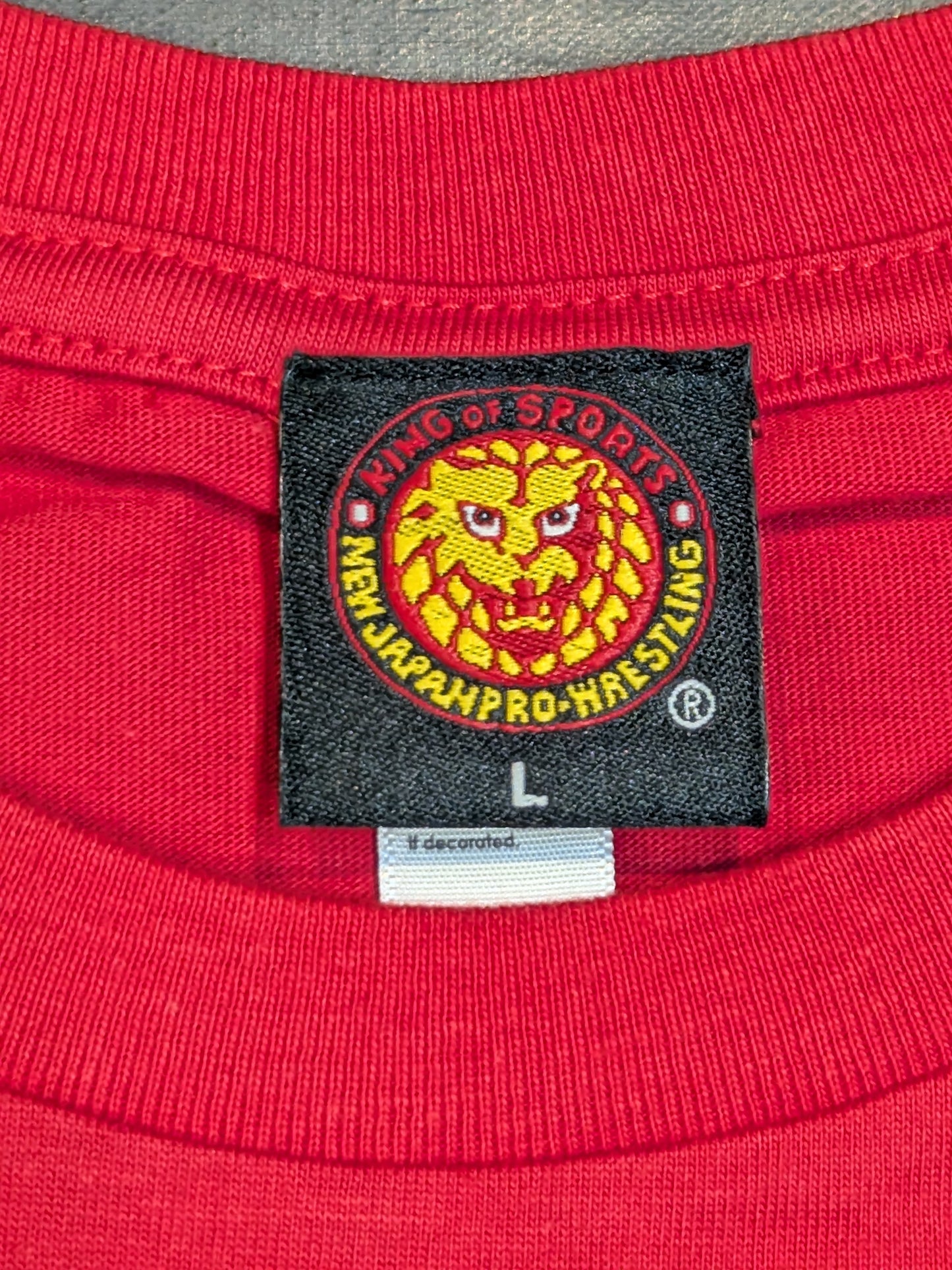 Taguchi Ryusuke  "Oyaai!×3" T-shirt (red)