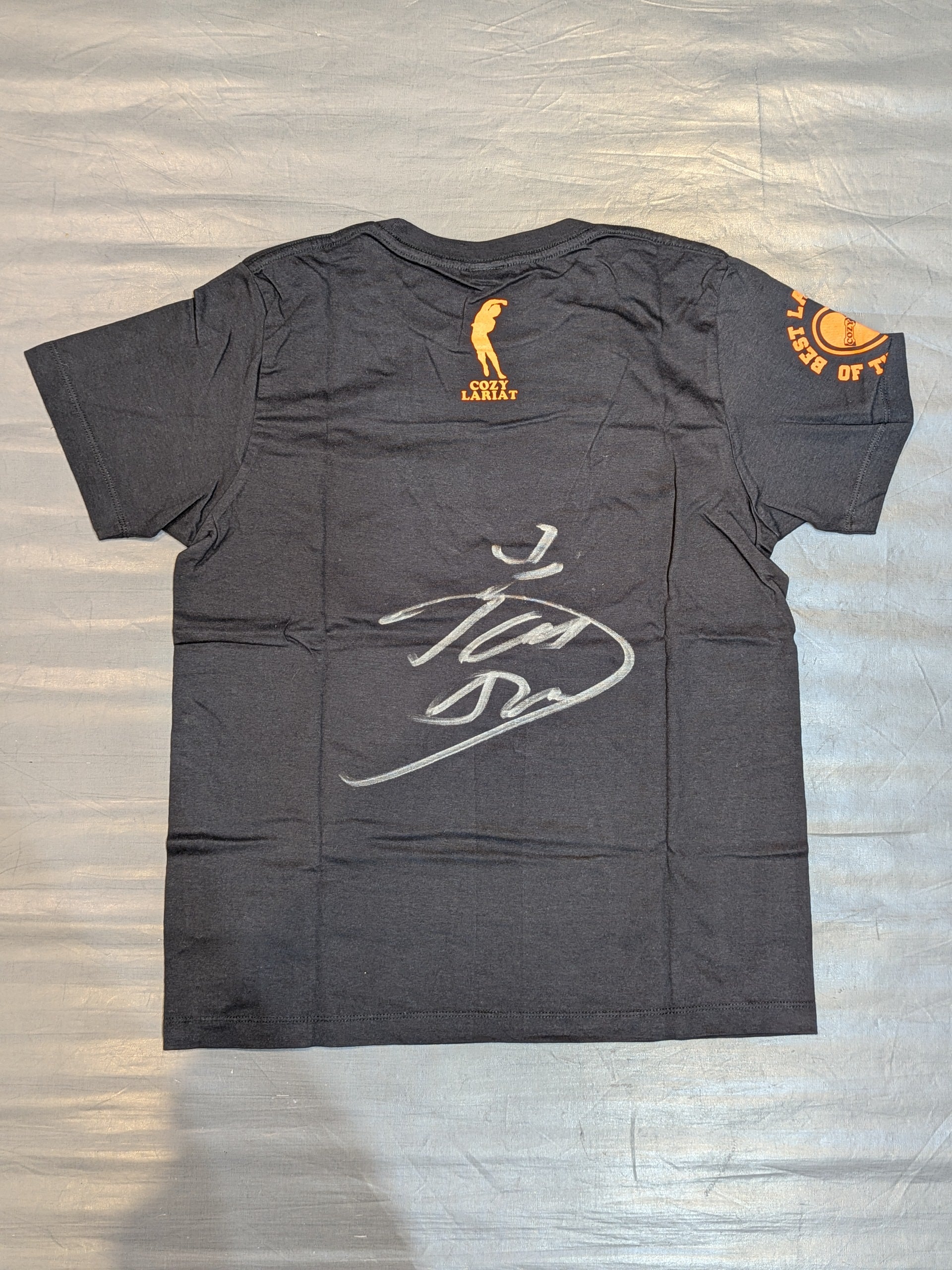 HAO 小島　聡　サイン入り 直筆サイン入り】小島聡「COZY LARIAT」Tシャツ – 闘道館