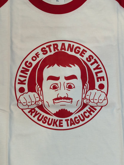 Ryusuke Taguchi Raglan T-Shirt (Red)