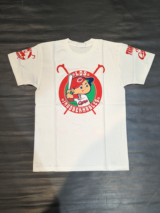 Hiroshima Toyo Carp × Tetsuya Naito "TRANQUILO de Carp" T-shirt (white)