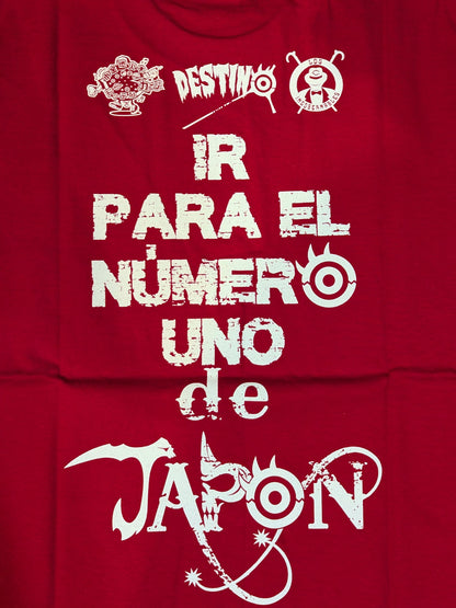 Hiroshima Toyo Carp × Tetsuya Naito "L.I.C" T-shirt (red)