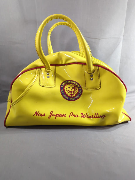 ★当時モノ★ 新日本プロレス エナメルバッグ
