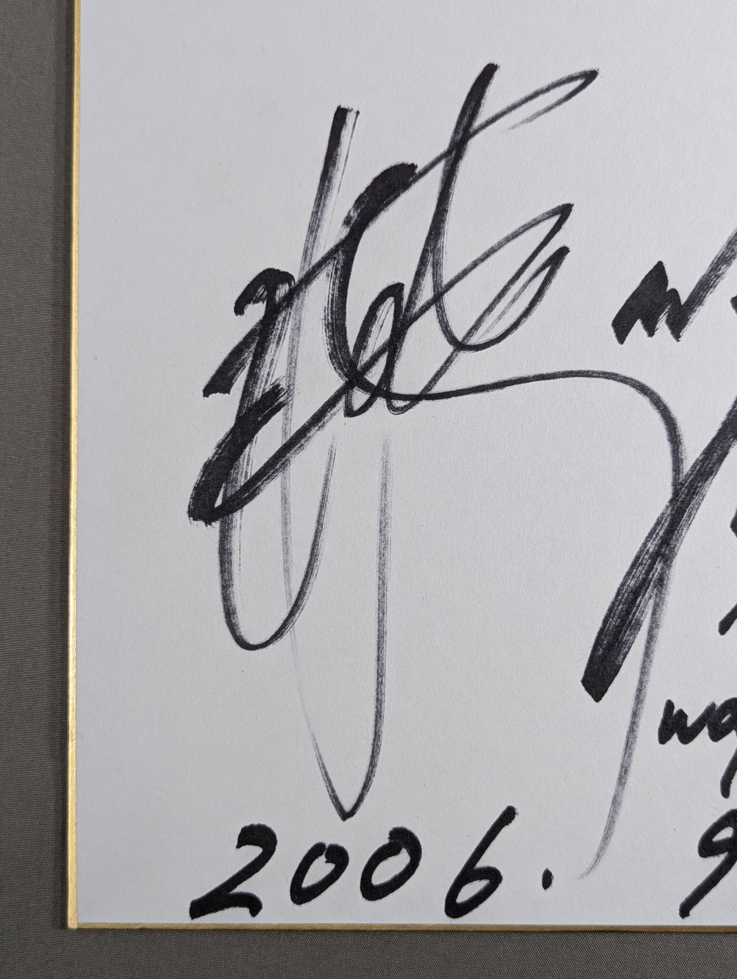 Koji Kanemoto &Wataru Inoue ( Lion Mark Shikishi ( Autograph board ) )