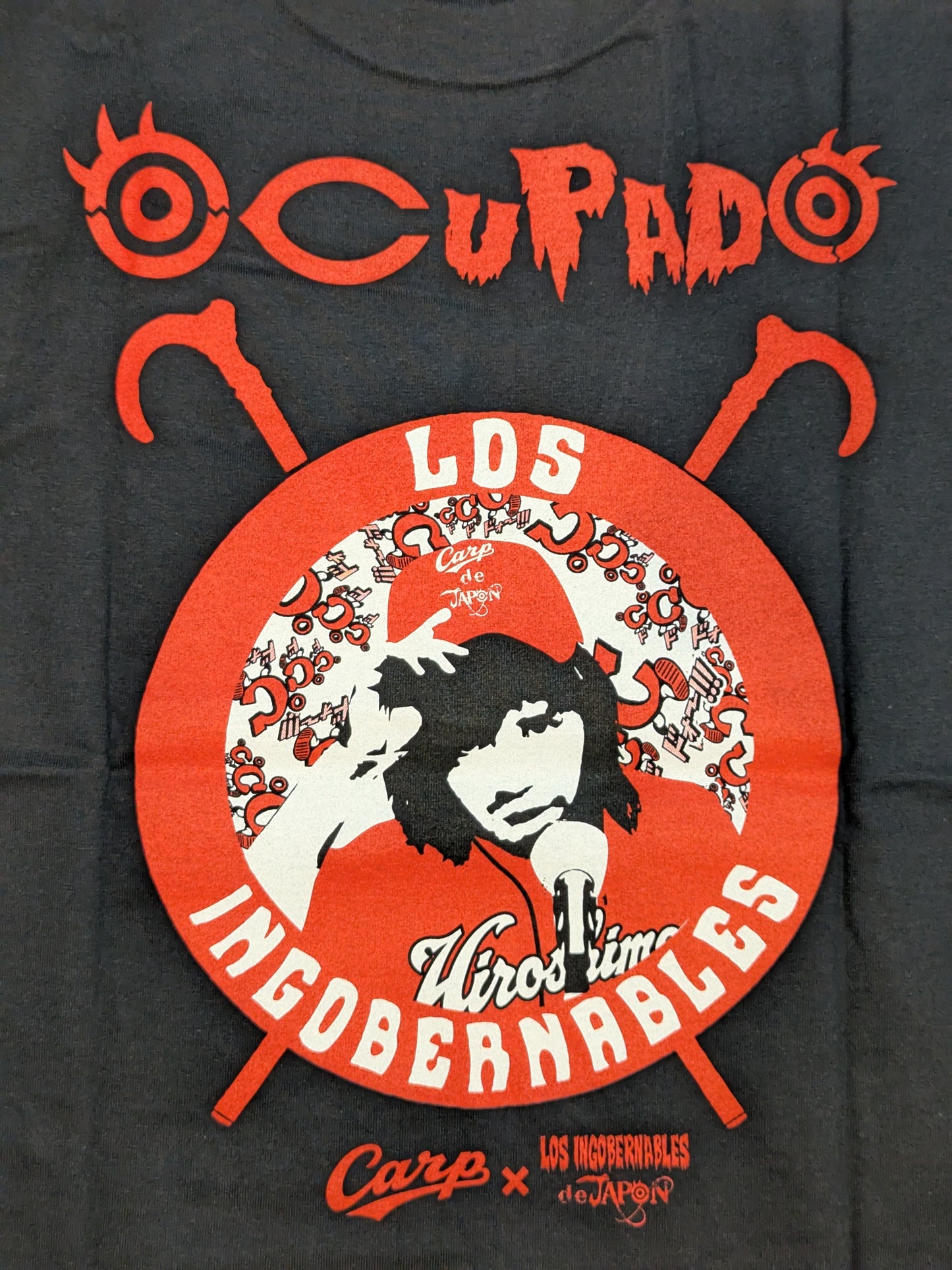 広島東洋カープ×内藤哲也「TRANQUILO de Carp」Tシャツ(ブラック)