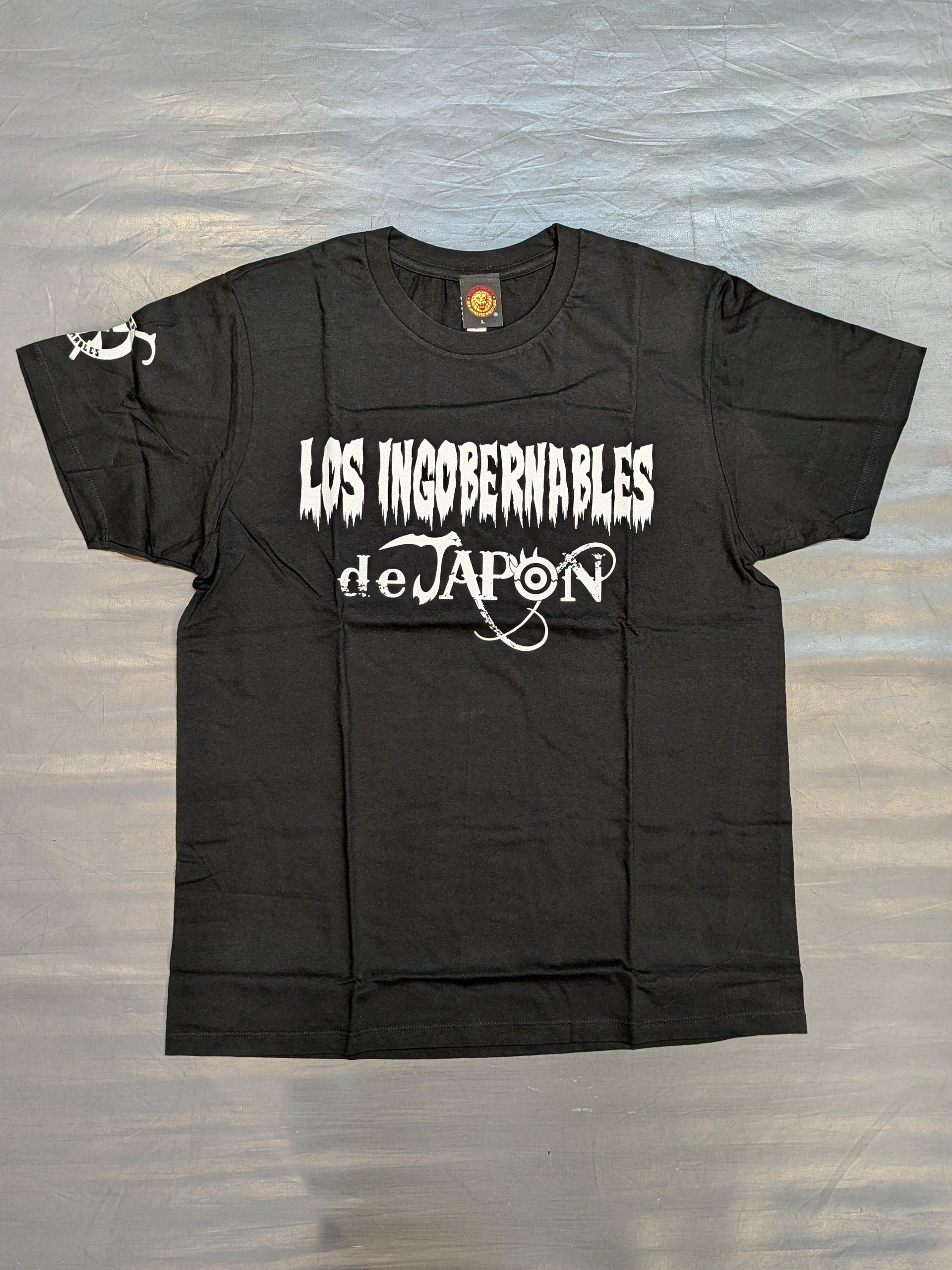 ロス・インゴベルナブレス・デ・ハポン Tシャツ(ブラック×ホワイト ロス・インゴベルナブレス・デ・ハポン Tシャツ(ブラック×ホワイト