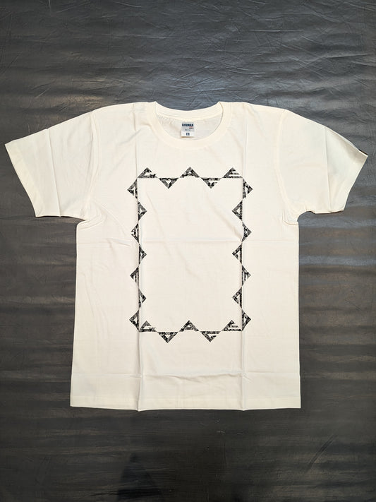 Hiroshi Tanahashi  "GO ACE Paisley" T-Shirt (Off-White)