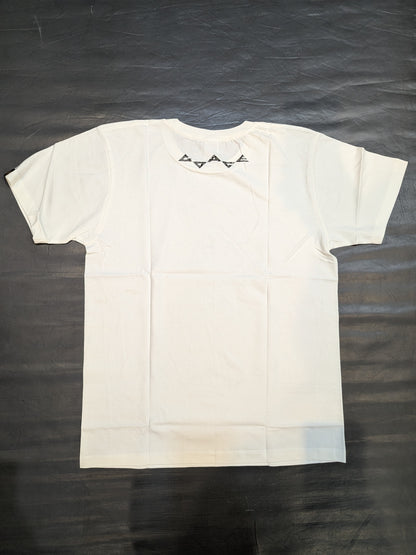 Hiroshi Tanahashi  "GO ACE Paisley" T-Shirt (Off-White)