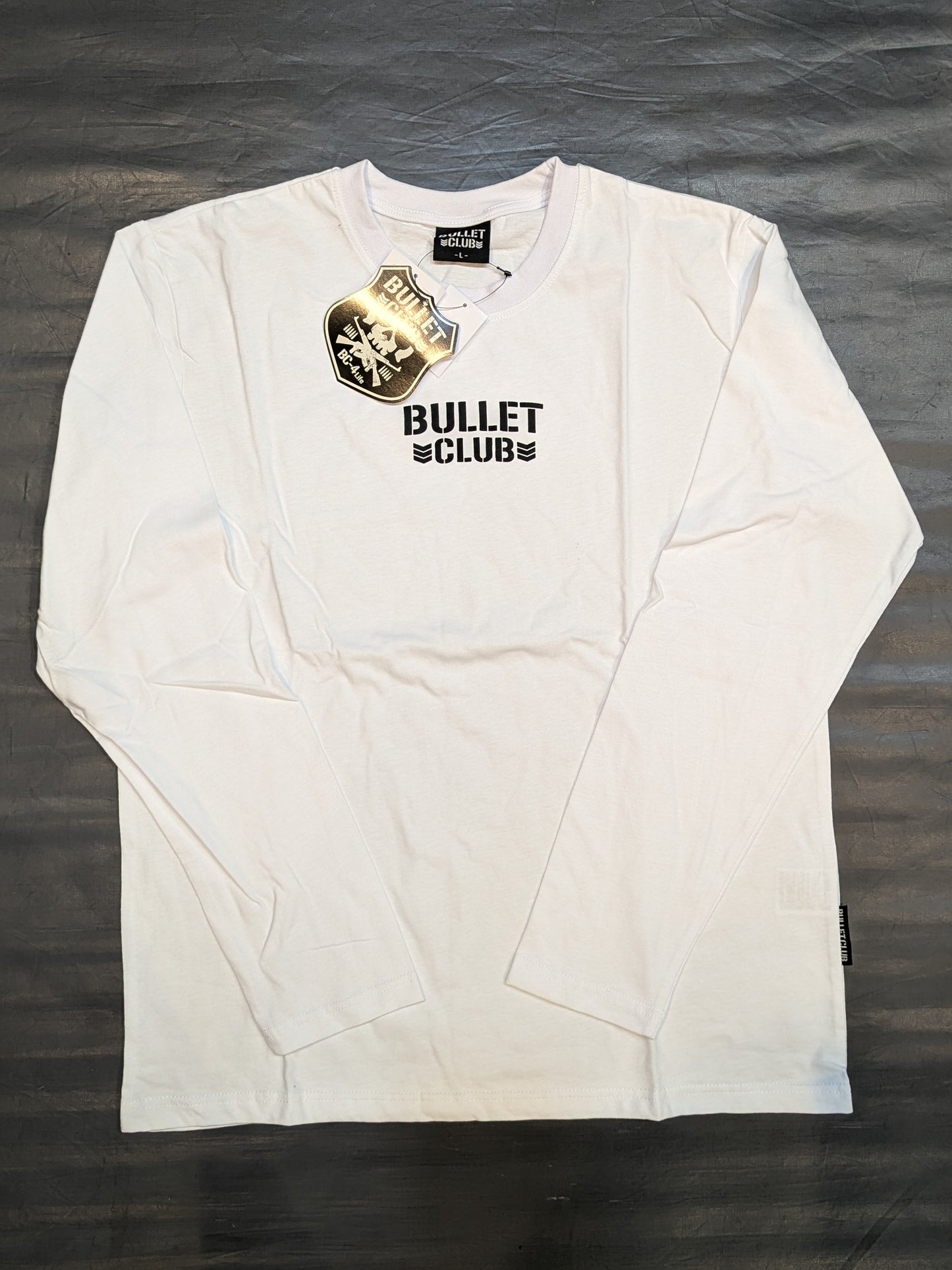 BULLET CLUB× Avail Long Sleeve T-Shirt (White)