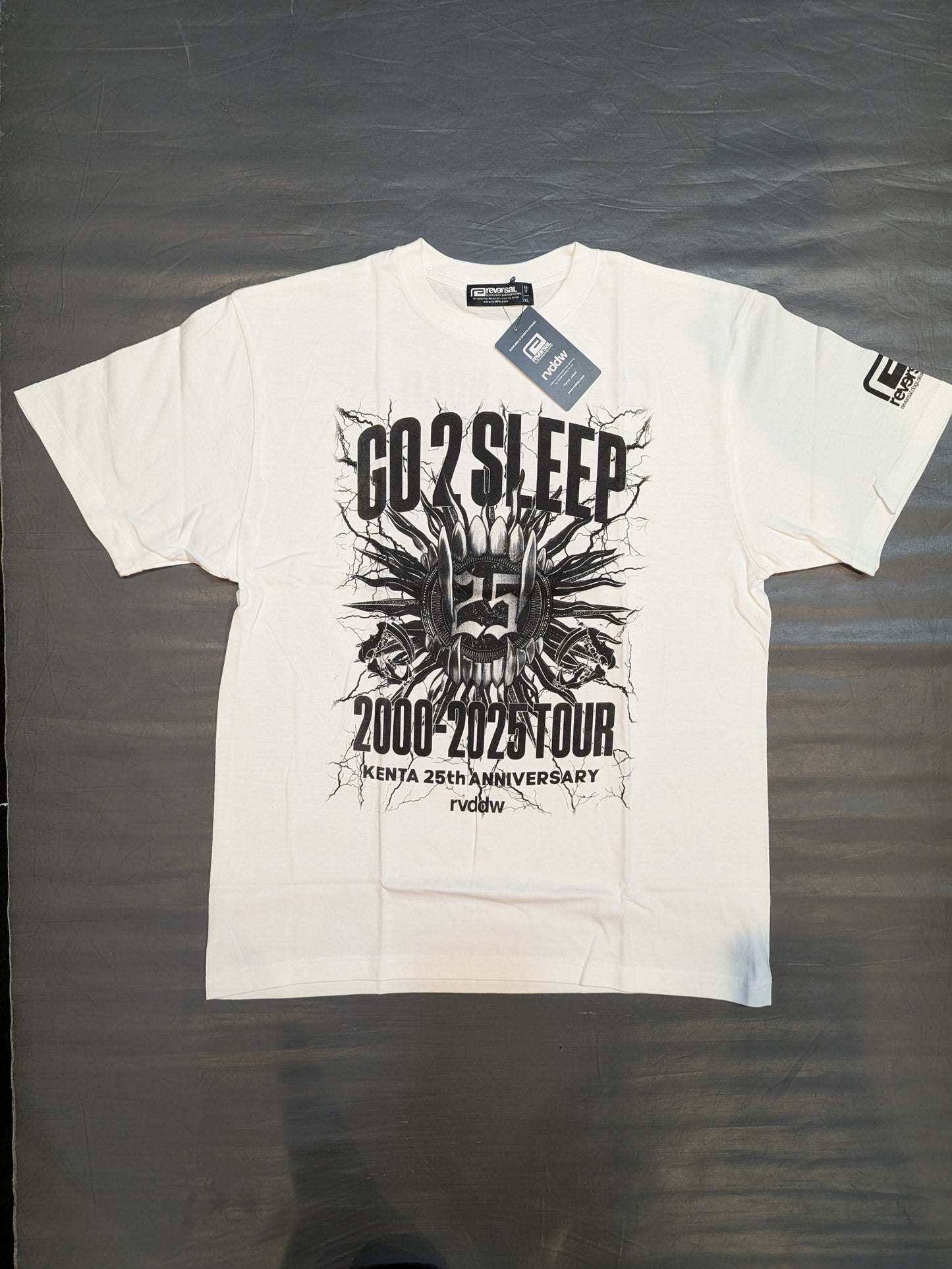 KENTA "GO 2 SLEEP 2000-2025 TOUR" T-Shirt (White)