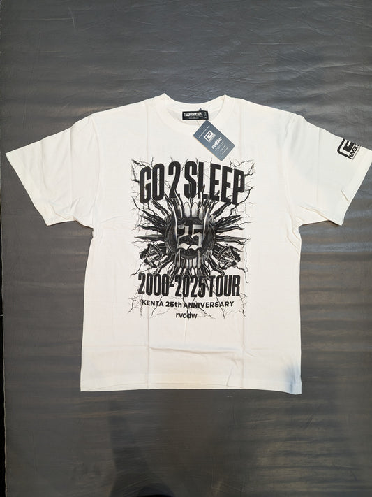 KENTA「GO 2 SLEEP 2000-2025 TOUR」Tシャツ(ホワイト)
