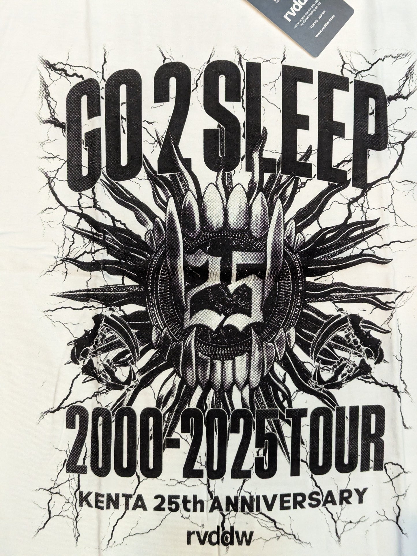 KENTA "GO 2 SLEEP 2000-2025 TOUR" T-Shirt (White)