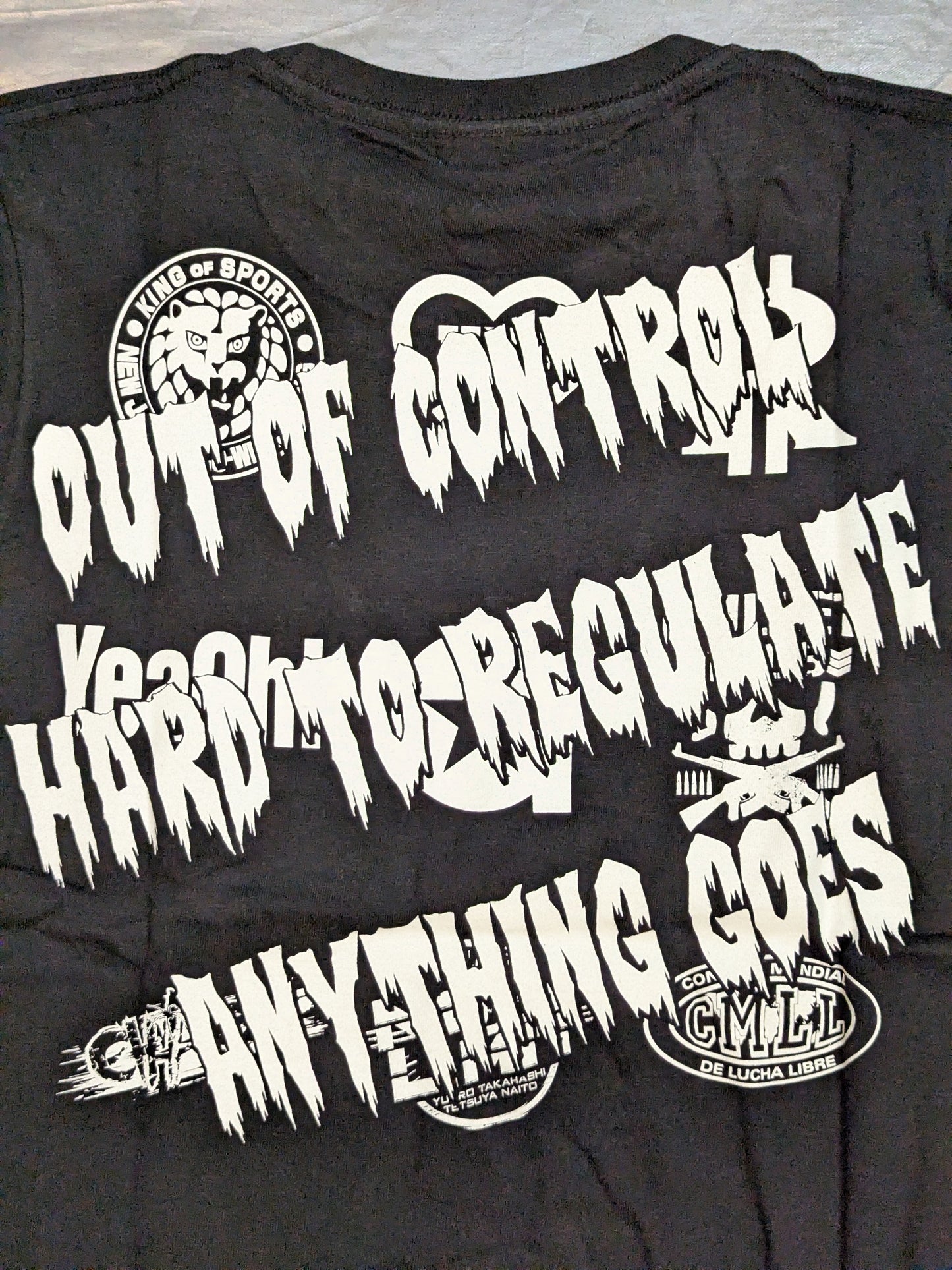Tetsuya Naito× Los Ingobernabres T-shirt (Reprint)