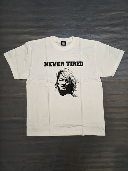 Hiroshi Tanahashi  "NEVER TIRED" T-Shirt