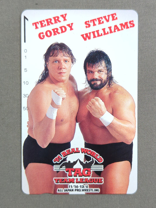 Terry Gordy & Steve Williams 91 Real World Tag League
