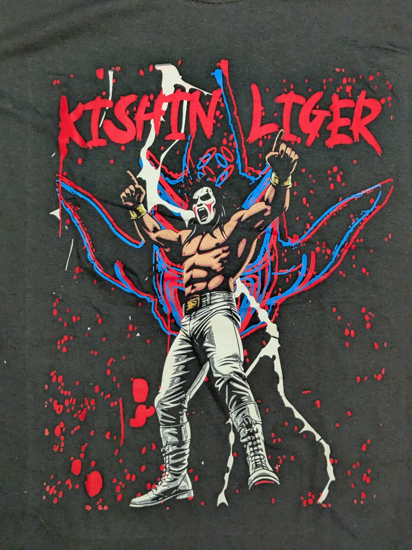 Onigami Liger "REVENGE MEXICO TOUR 2025" Illustration T-Shirt