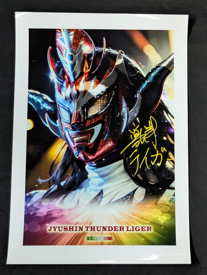 Jushin Thunder Liger  hand signed autograph Pro-Photo (4)
