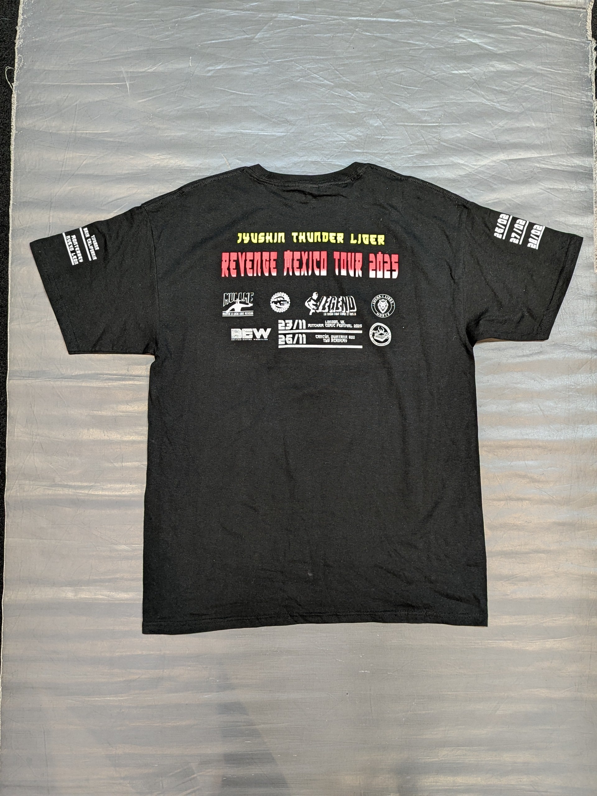獣神サンダー・ライガー「REVENGE MEXICO TOUR 2025」イラストTシャツ