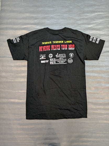 Jushin Thunder Liger  "REVENGE MEXICO TOUR 2025" Illustration T-Shirt