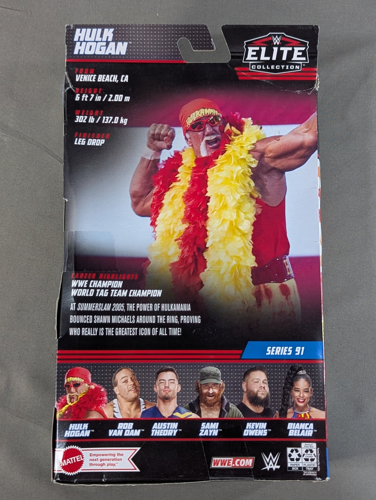 Hulk Hogan  (Red x Yellow)