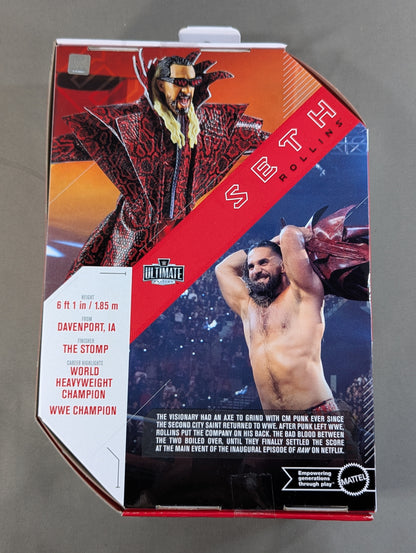 Seth Rollins (red x black tights & jacket)