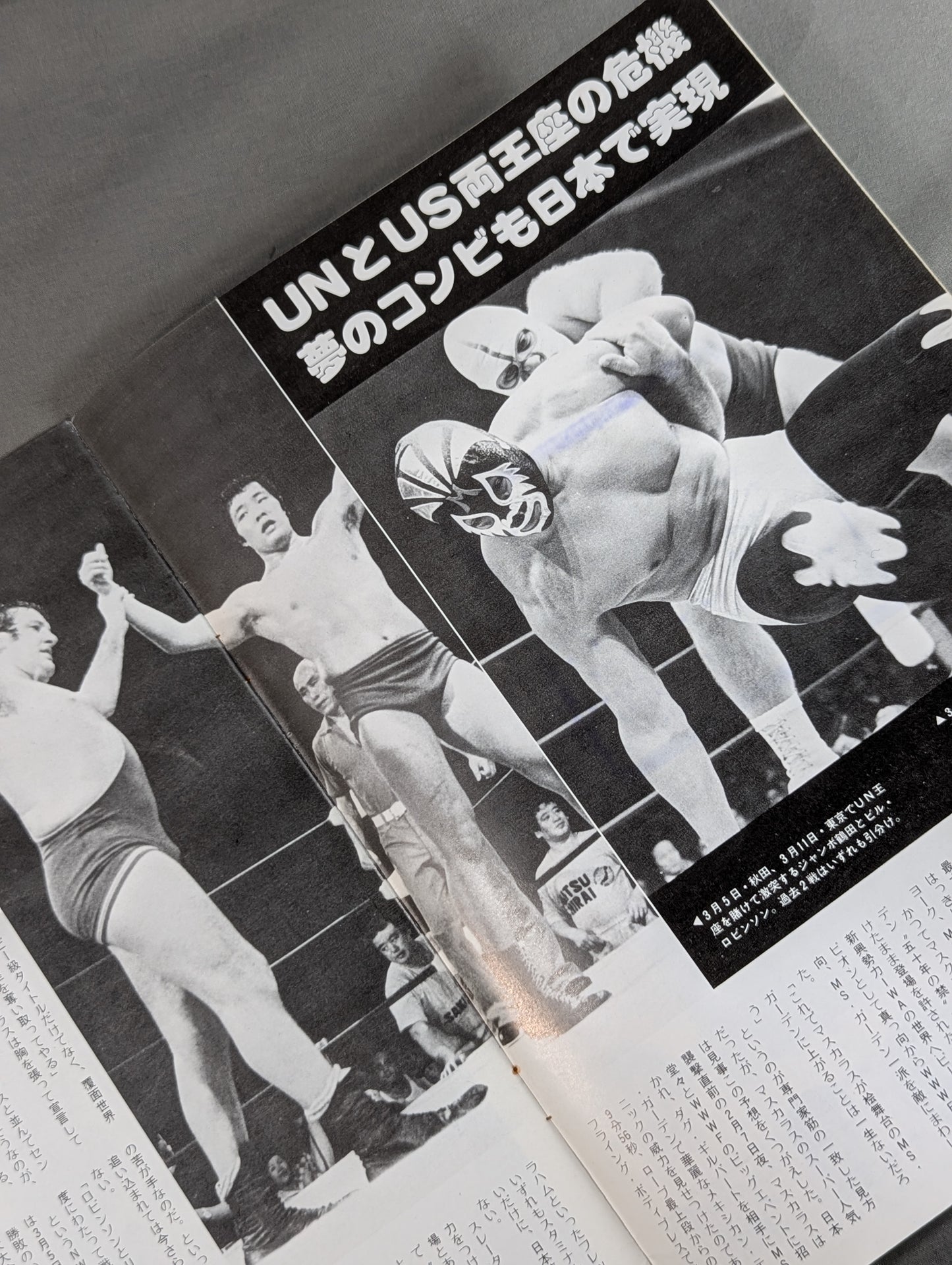 ★ Tsuruta vs Robinson UN Heavy 77 ★ Excite Series