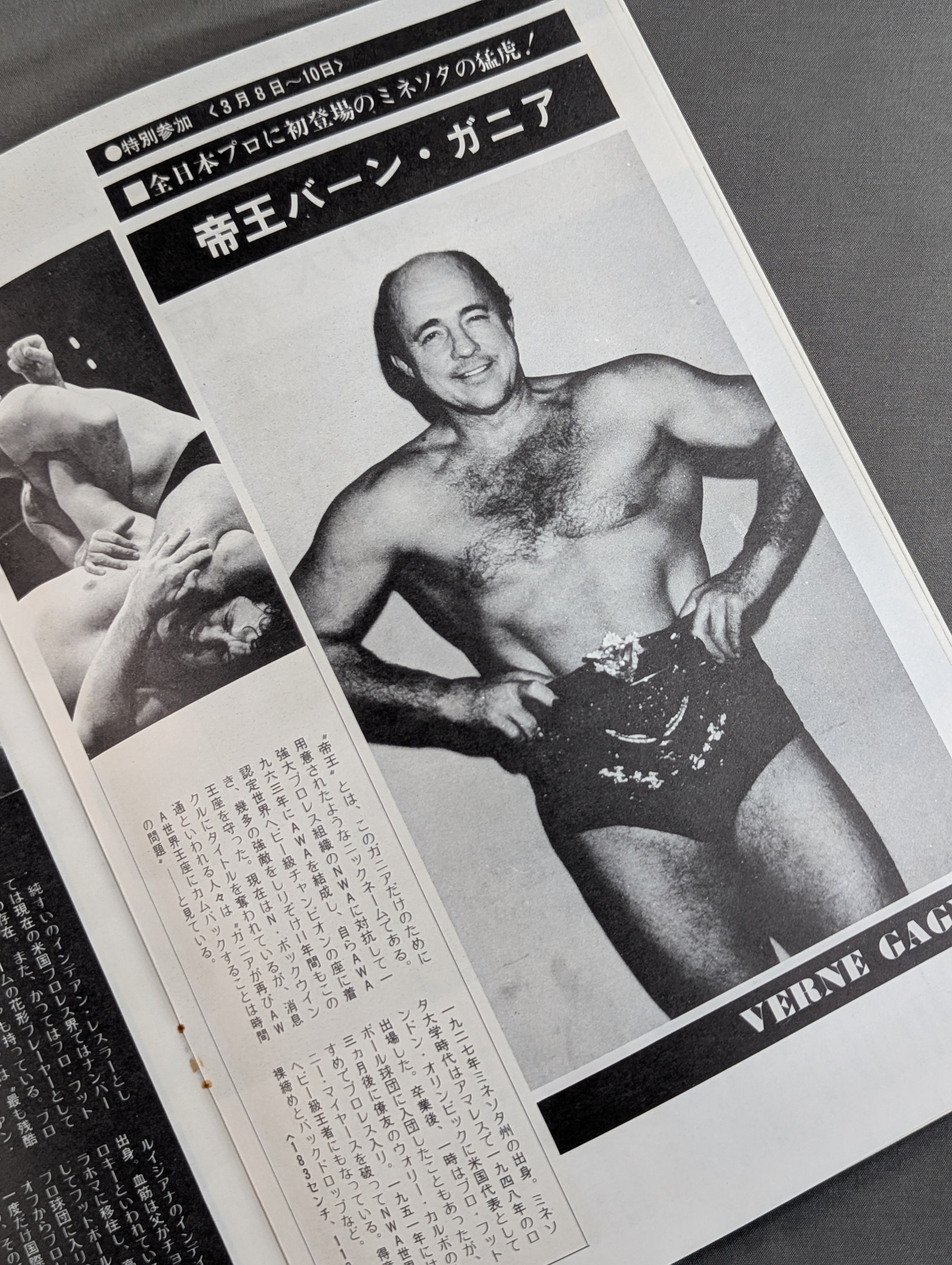 ☆鶴田vsバーン・ガニア☆ 76エキサイト・シリーズ – 闘道館