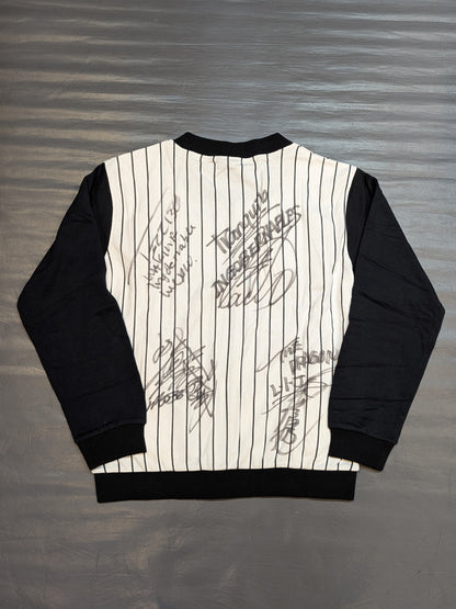 [4 fighters hand signed autograph L.I.J. Striped blouson