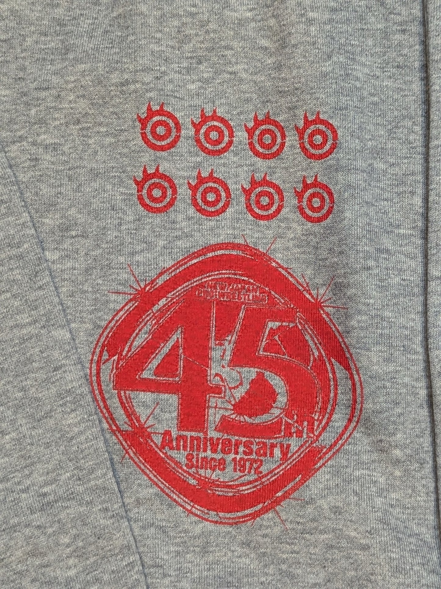 Hiroshima Toyo Carp × Tetsuya Naito "Carp de JAPN" Sweat Jacket (Gray)