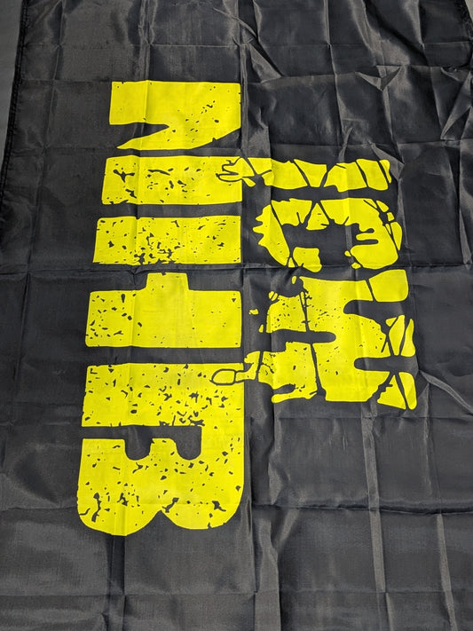 ICW "NHB" Flag (Black× Yellow)