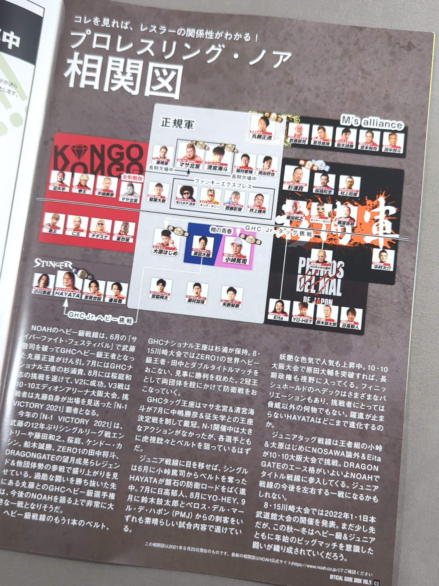 プロレスリング・ノア OFFICIAL GUIDE BOOK vol.4