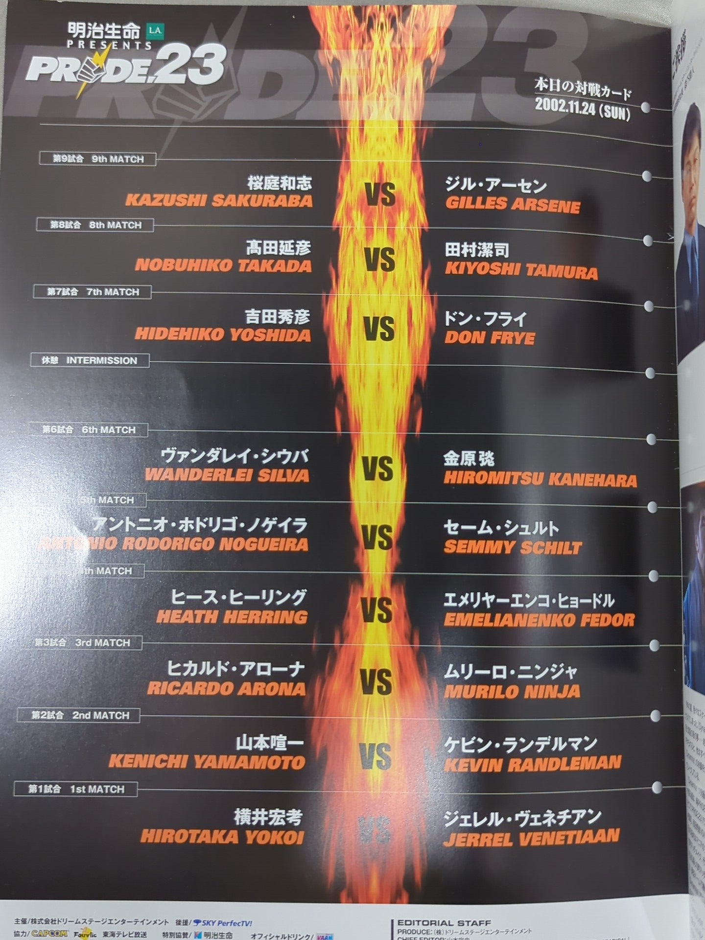 ☆高田延彦 引退試合☆ PRIDE.23 – 闘道館