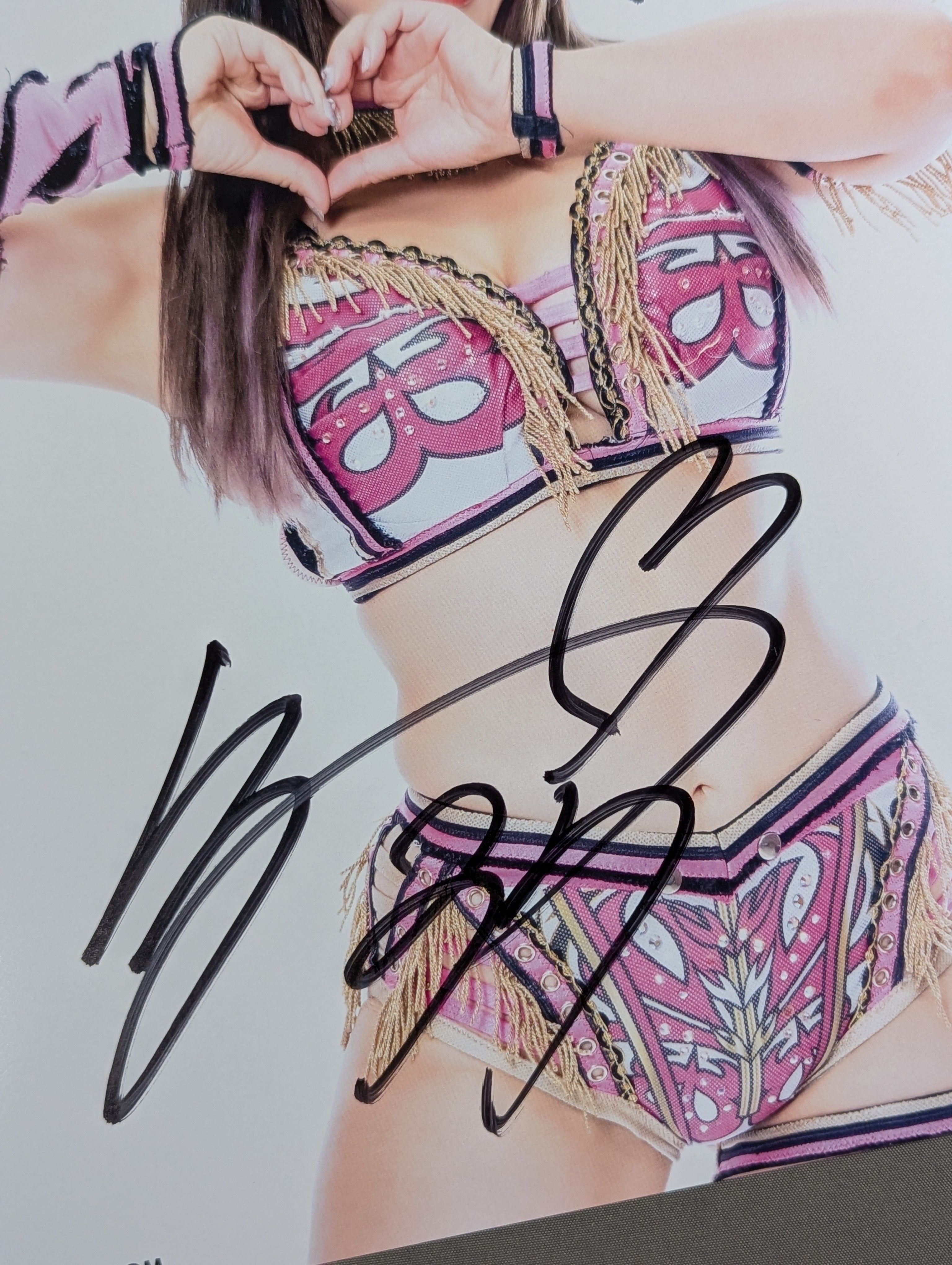 【お渡し会限定】スターダム/STARDOM　白川未奈　直筆サイン入りポートレート 白川未奈 直筆サイン入り スターダムポートレート(L-7) – 闘道館