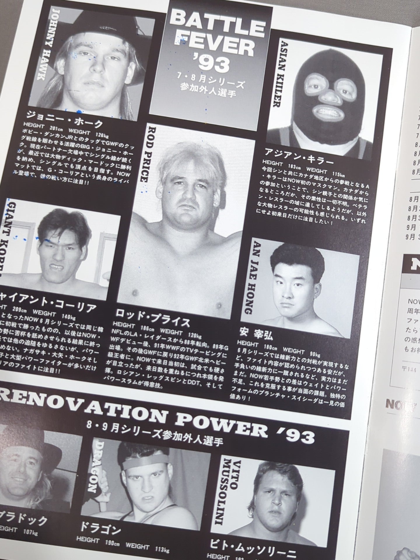 NOW Vol.8 / RENOVATION POWER ’93