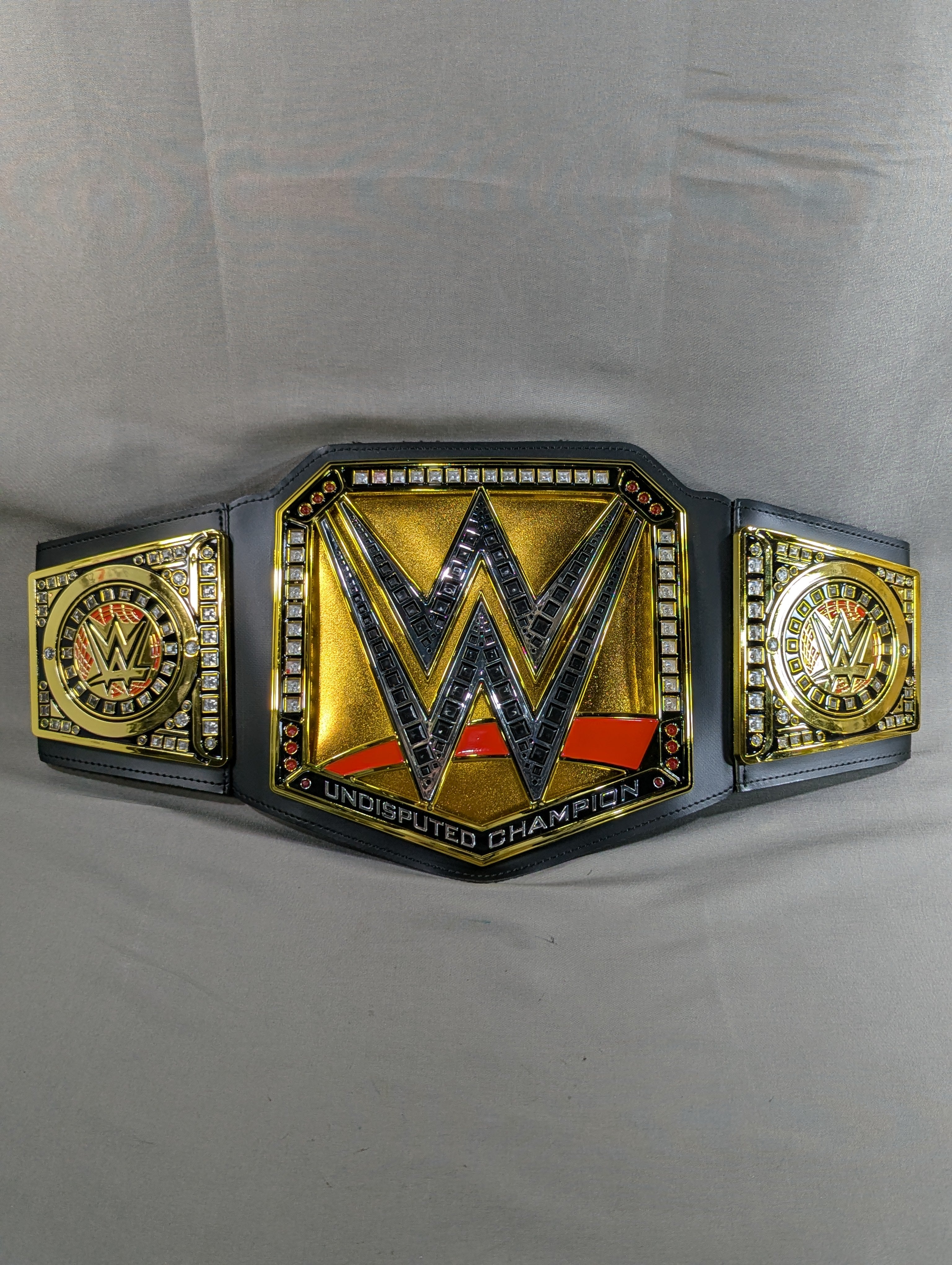3選手直筆サイン入り】WWE UNDISPUTED WWE CHAMPIONSHIP BELT