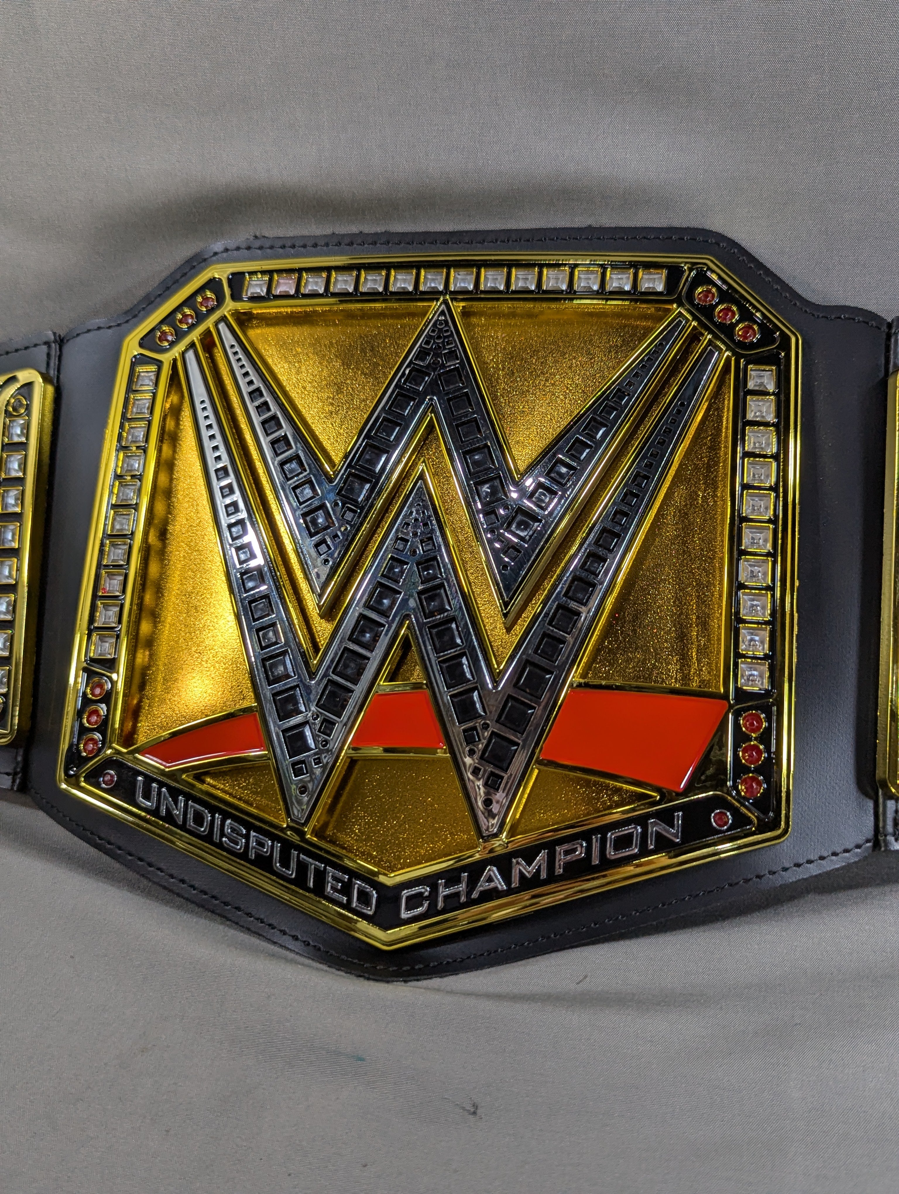3選手直筆サイン入り】WWE UNDISPUTED WWE CHAMPIONSHIP BELT