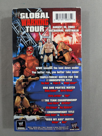 WWE GLOBAL WARNING TOUR MELBOURNE