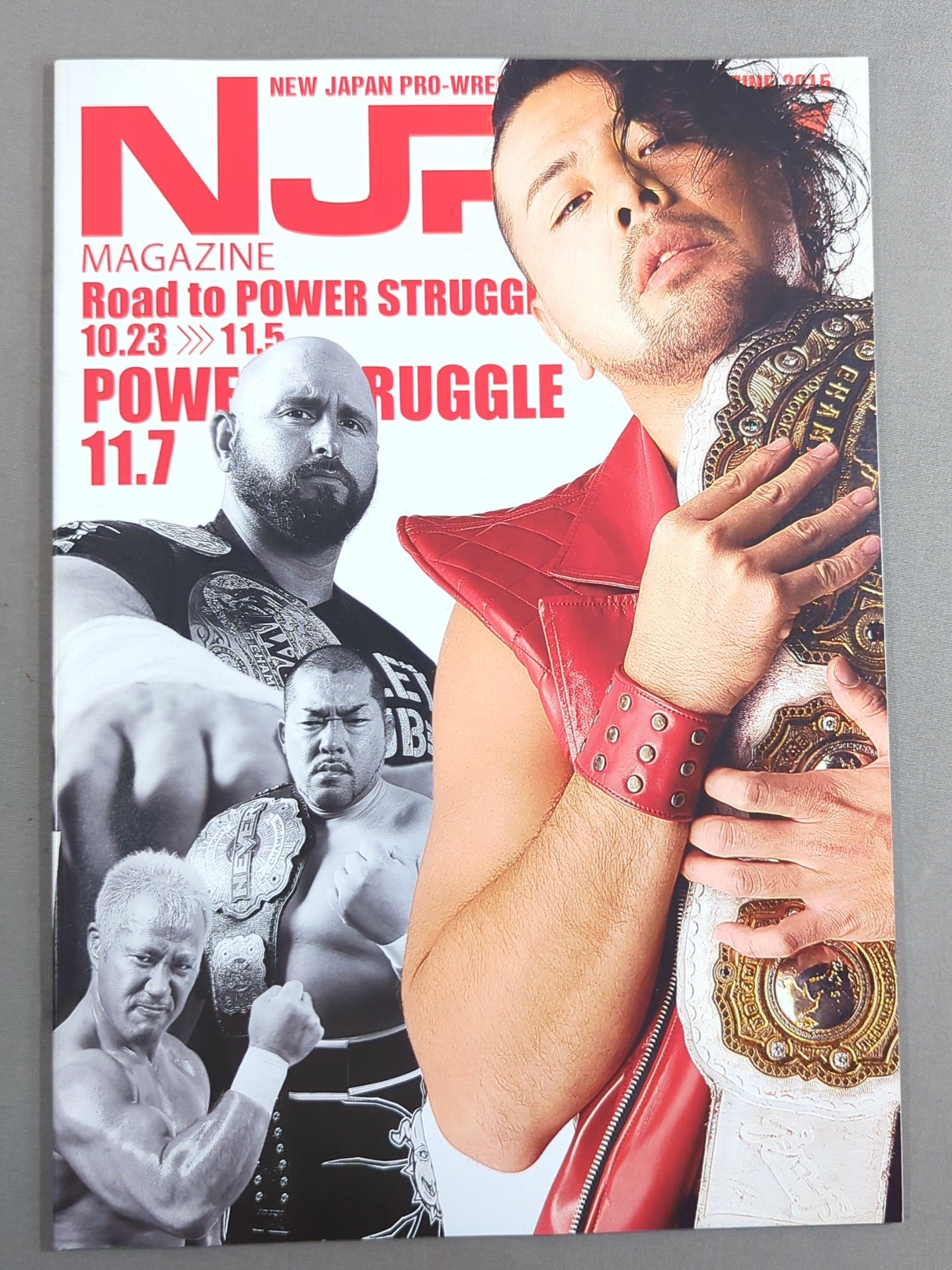 NJPW OFFICIAL MAGAZINE 2015 Vol.7