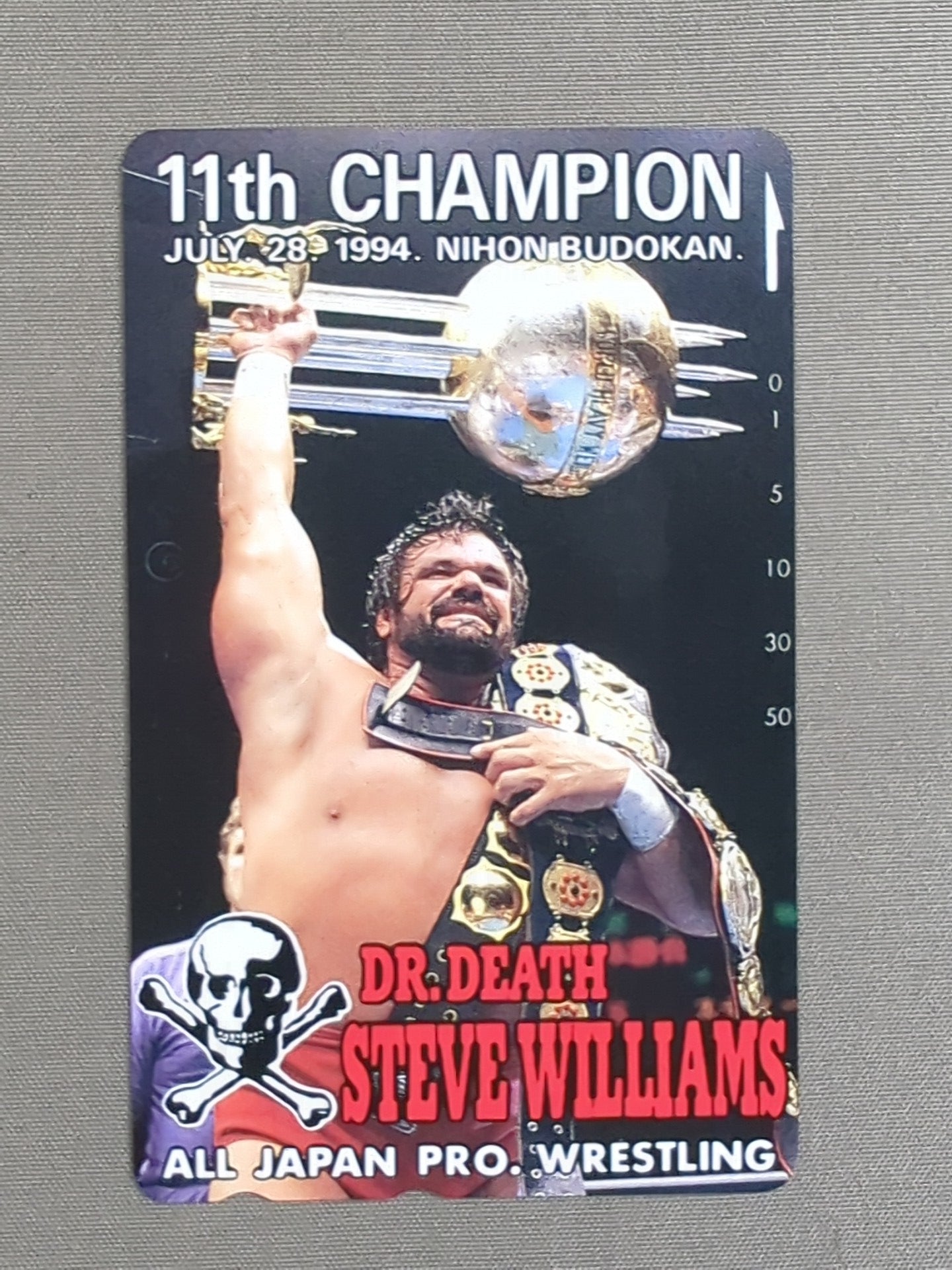 Steve Williams 11th CHAMPION