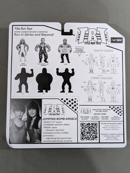 【2 hand signed autographs 】Jumping Bomb Angels  (Jumping Bomb Angels)