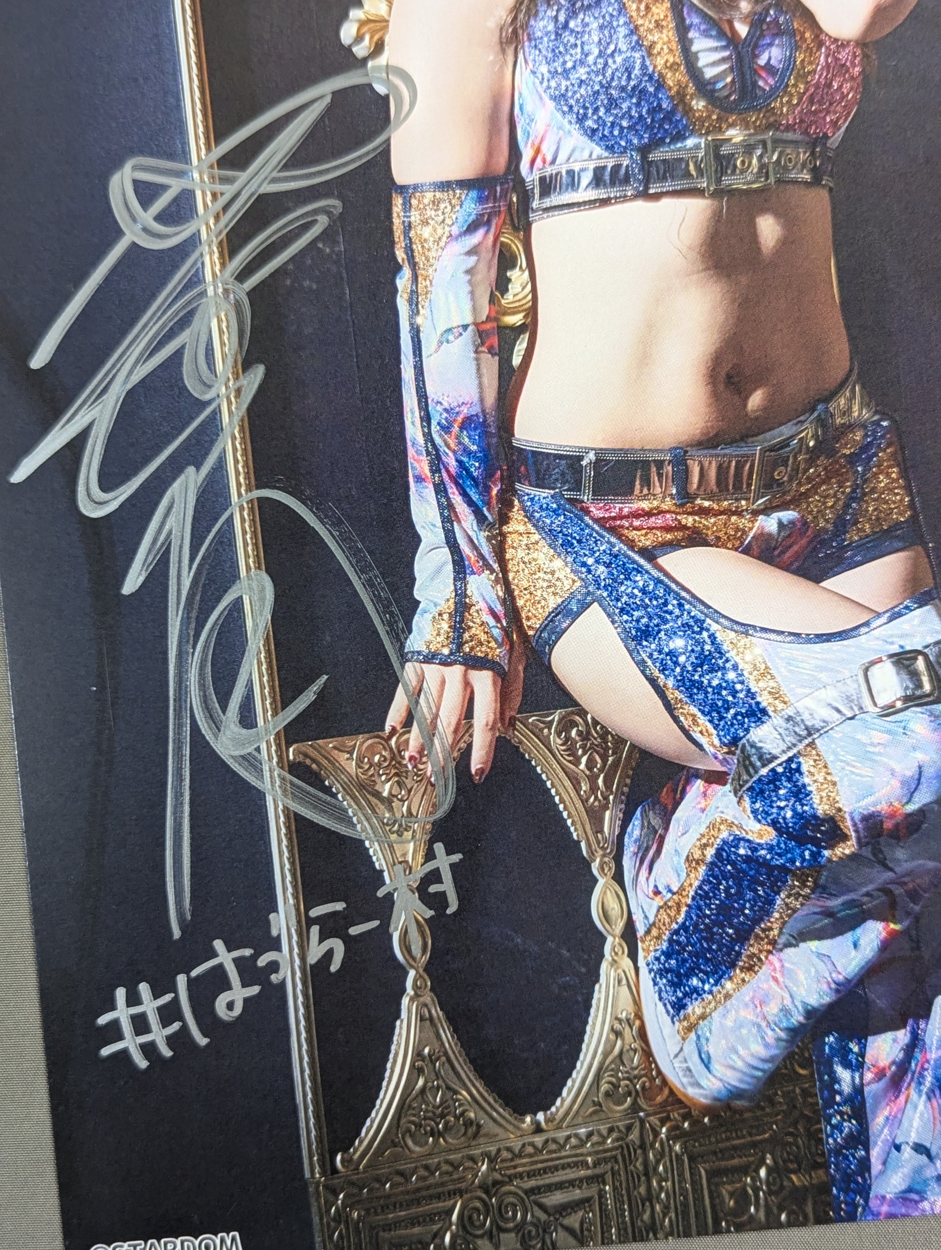葉月 直筆サイン入り スターダムポートレート(G-4) – 闘道館