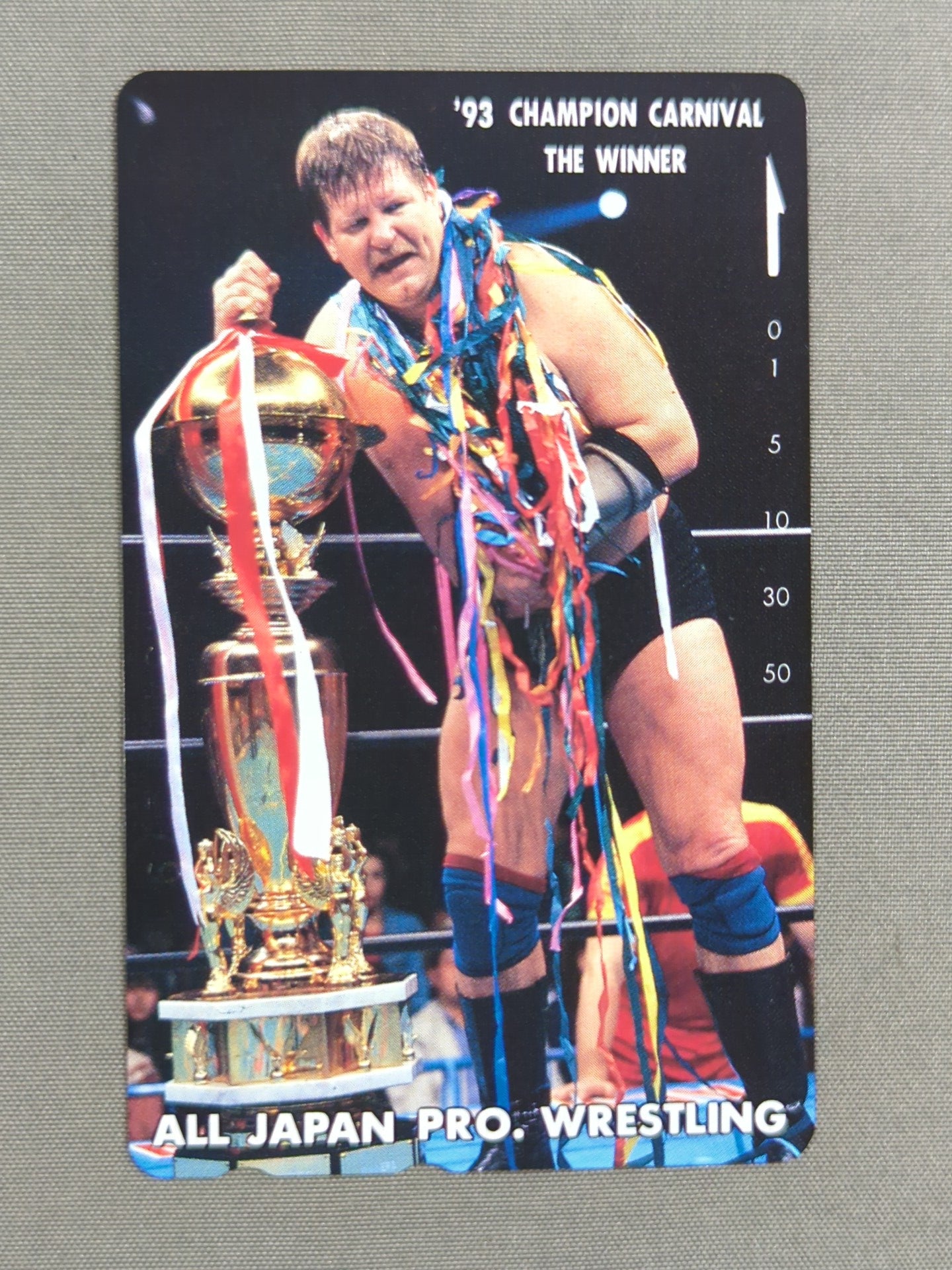 Stan Hansen '93 CHAMPION CARNIVAL THE WINNER