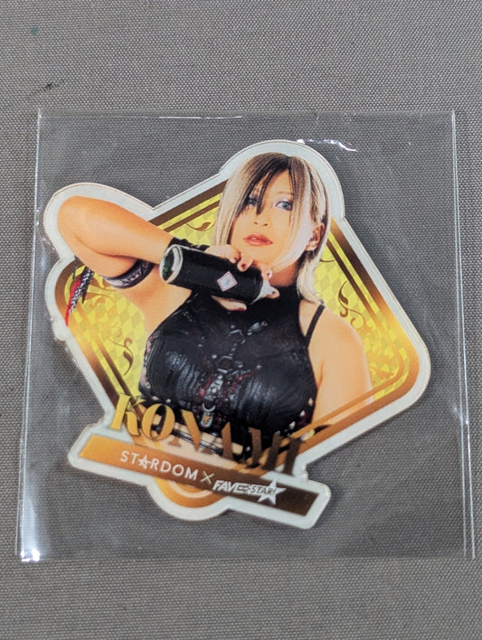 Konami  STARDOM×FAVESTAR! Acrylic sticker 