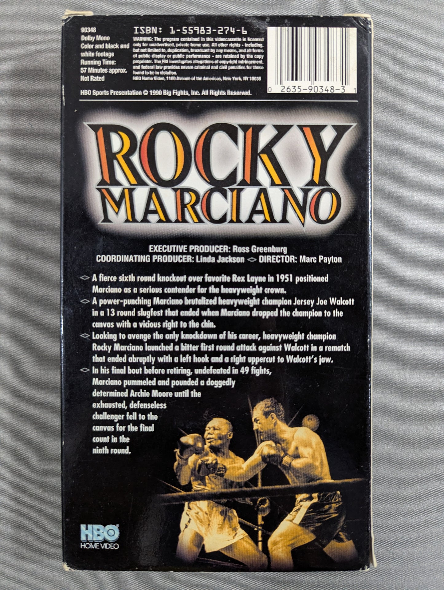 ROCKY MARCIANO ★BOXING’S BEST 90348★