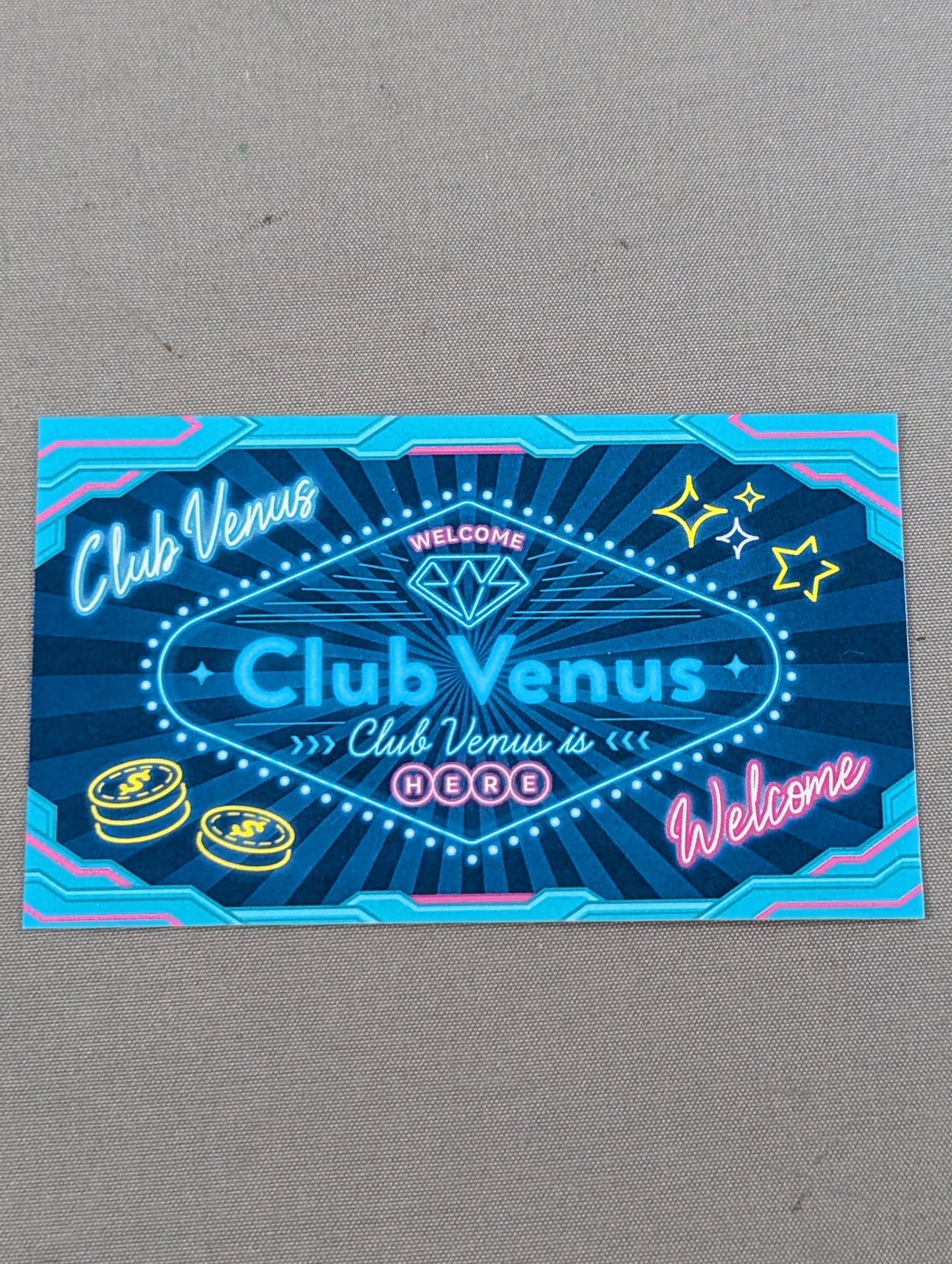 Club Venus Logo Sticker