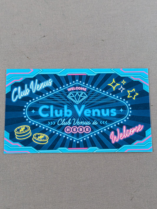 Club Venus Logo Sticker