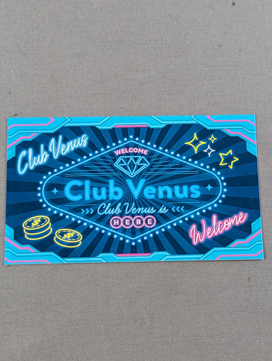 Club Venus Logo Sticker