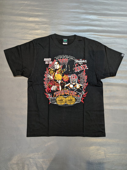 Naomichi Marufuji & Kenoh  vs BUSHI & XXXX Visual T-Shirt
