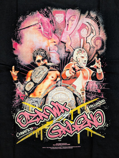 OZAWA vs Galeno "GHC Heavyweight Fighters Rights" Visual T-Shirt