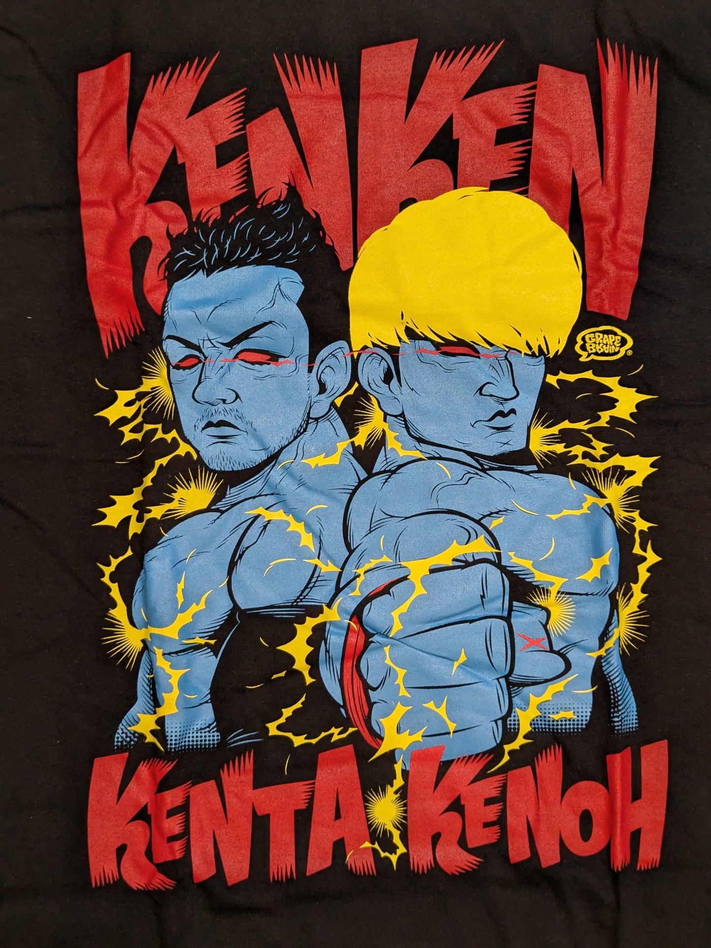 KENTA &Kenoh × GRAPE BRAIN Illustration T-Shirt